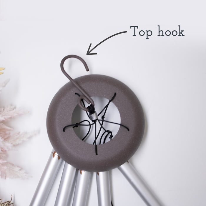 Personalized "She Flies with the Butterflies" Memorial Wind Chime