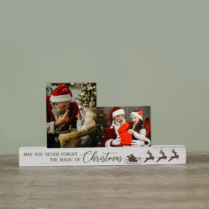 Personalized "Magic of Christmas" Photo Bar