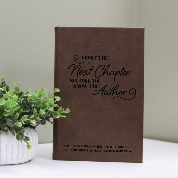 Personalized "Trust the Next Chaper" Journal