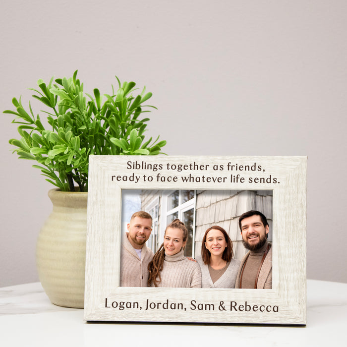 Personalized Siblings Picture Frame