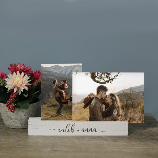 Personalized Photo Bar Gift for Couples