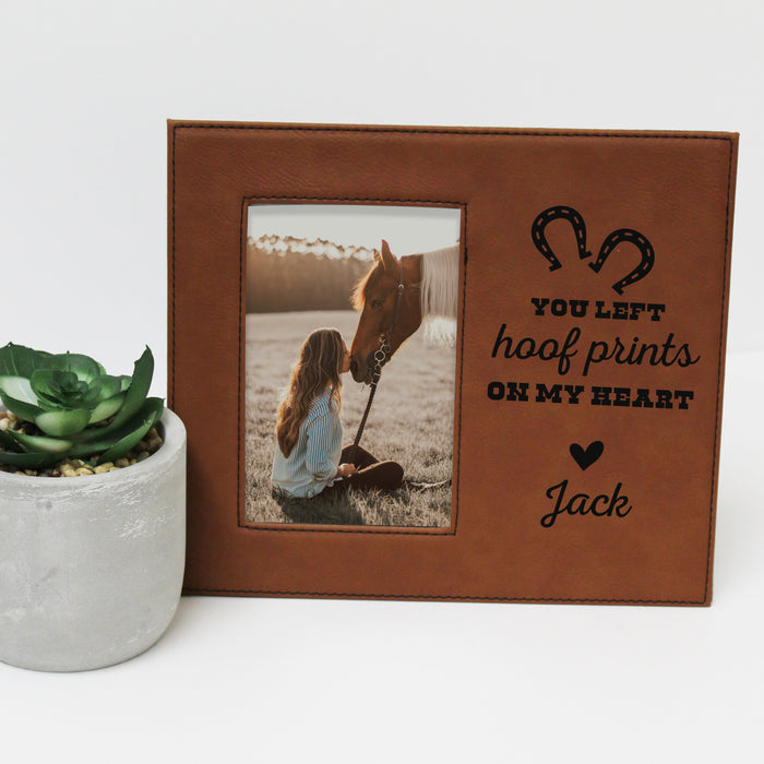 Personalized Horse Memorial Picture Frame
