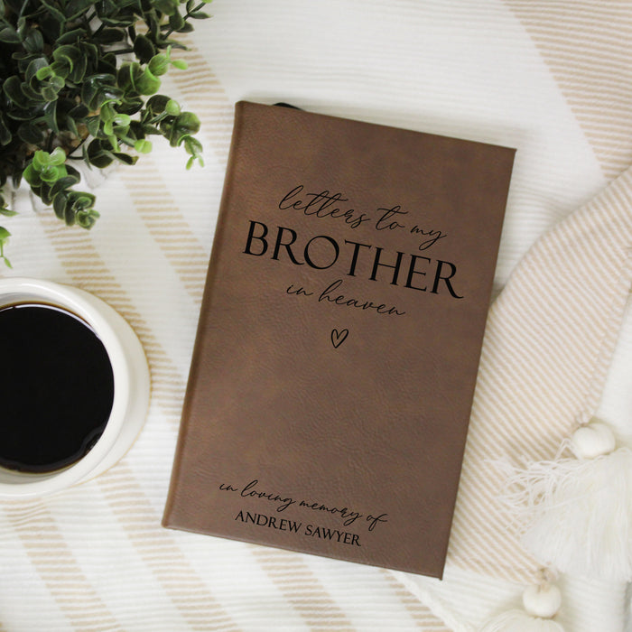 Personalized Brother Grief Journal