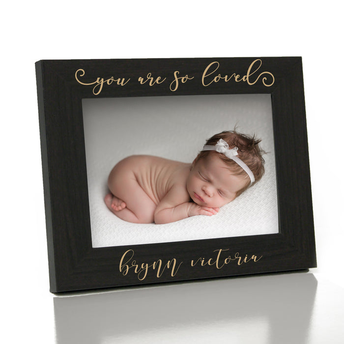 Personalized "You Are So Loved" Picture Frame
