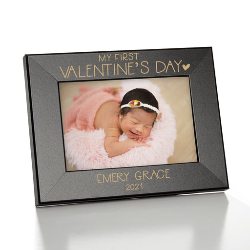 Baby's First Valentine's Day Picture Frame