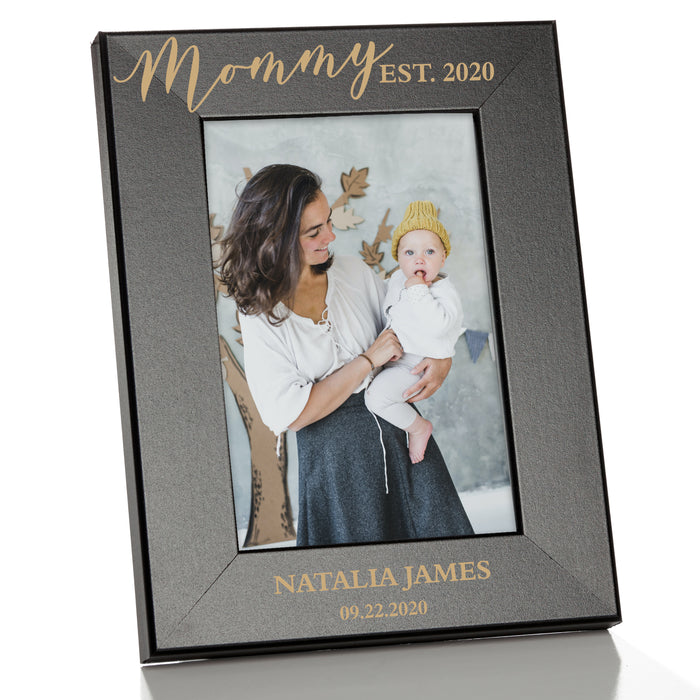 Personalized "Mommy Est." Picture Frame