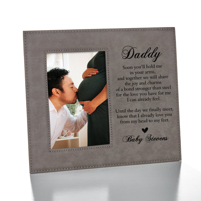 Personalized Daddy To Be Picture Frame