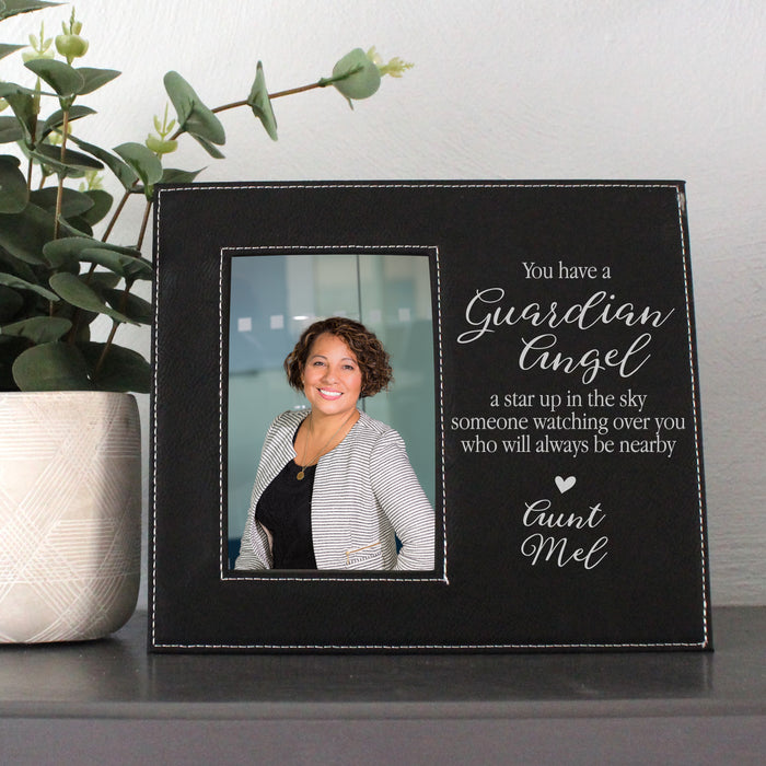 Personalized Guardian Angel Picture Frame