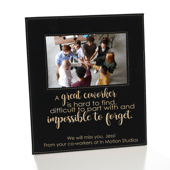 Personalized Coworker Goodbye Picture Frame