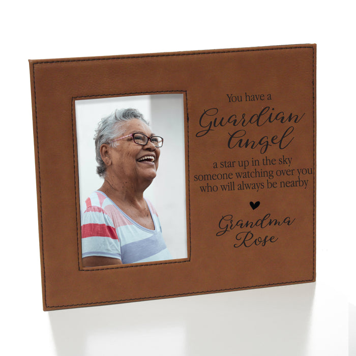 Personalized Guardian Angel Picture Frame