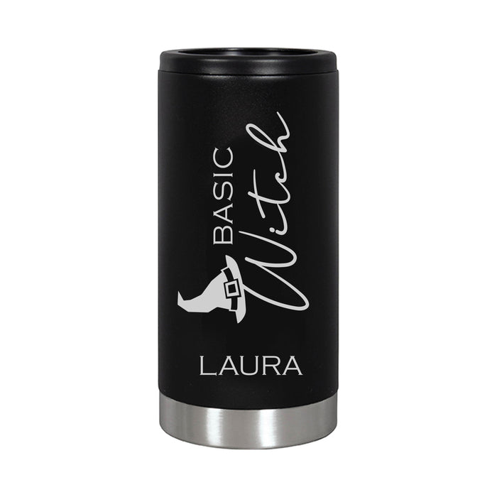Personalized "Basic Witch" Can Cooler