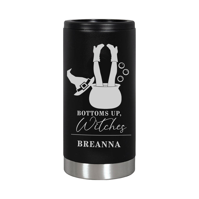 Personalized "Bottoms Up, Witches" Can Cooler