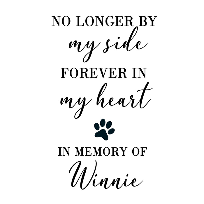 Personalized Pet Memorial Picture Frame Lantern