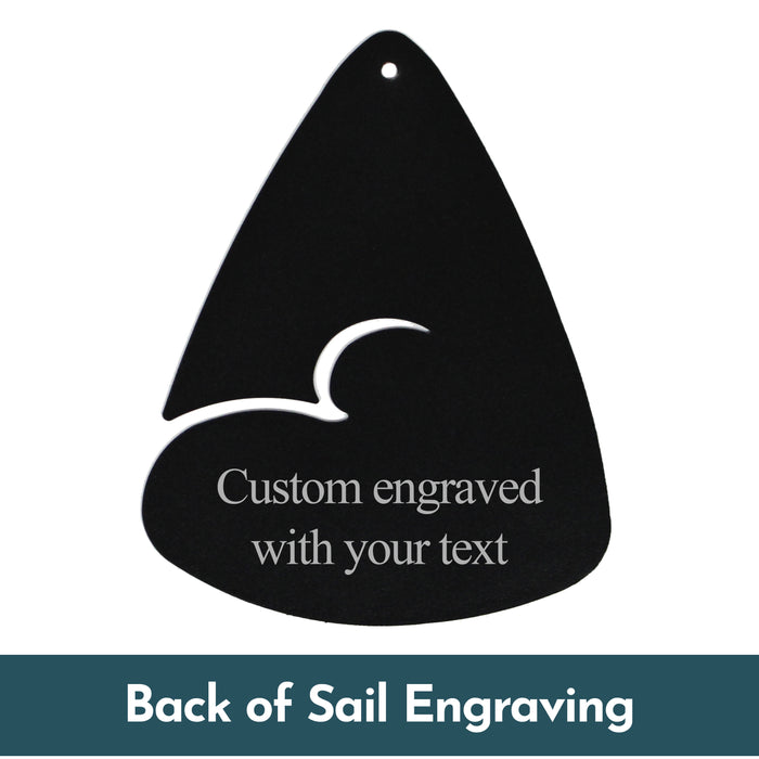 Back of Sail Engraving