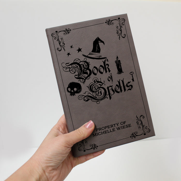Personalized Halloween Book of Spells