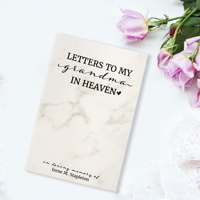 Personalized "Letters to Grandma in Heaven" Journal