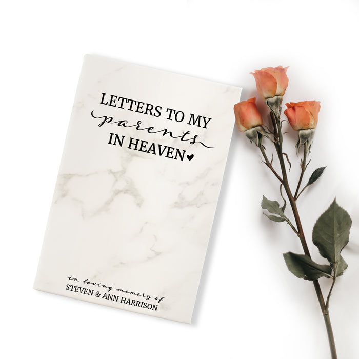 Personalized "Letters to Parents in Heaven" Journal