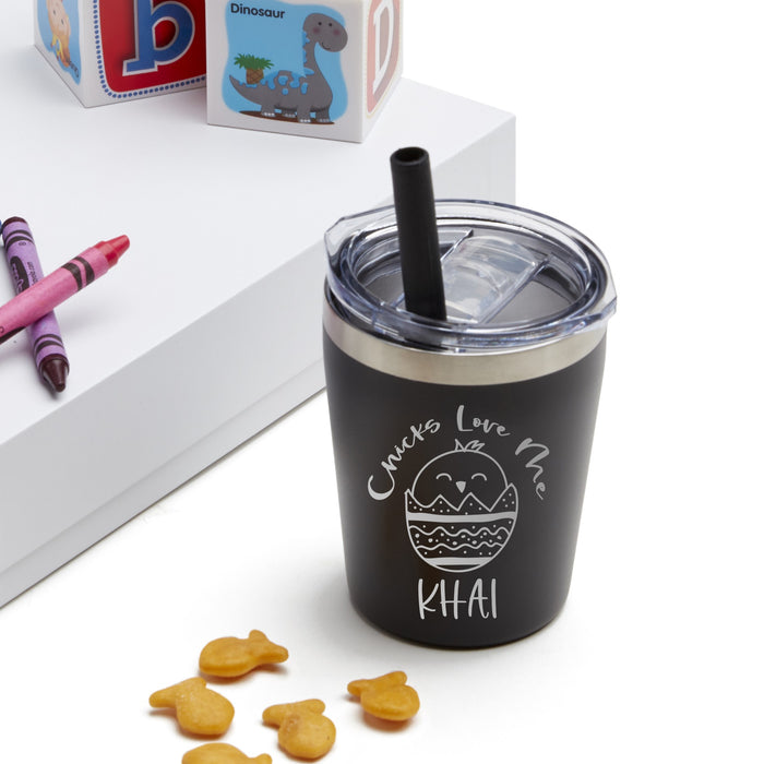 Personalized "Chicks Love Me" Easter Tumbler for Boys