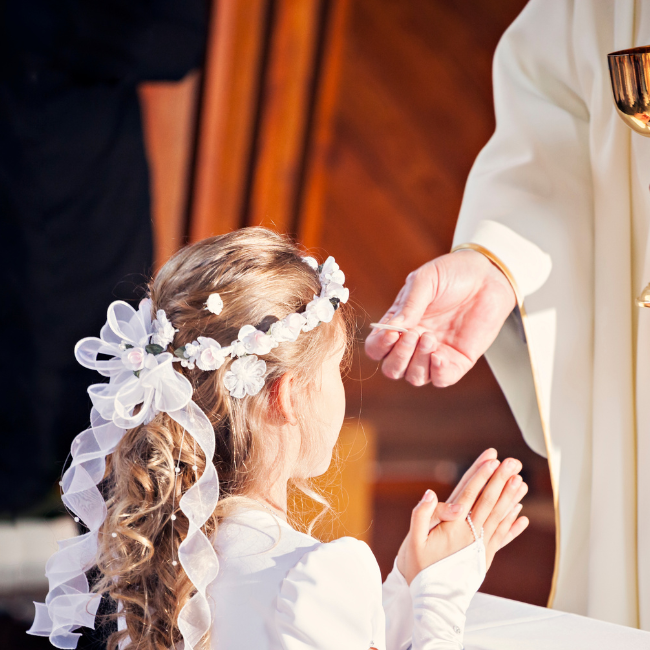 Best Bible Verses for A Child's First Communion