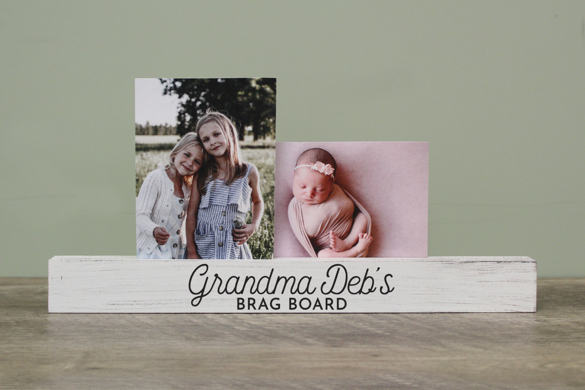 Grandma's Brag Board Personalized Gift for Grandma for Mother's Day