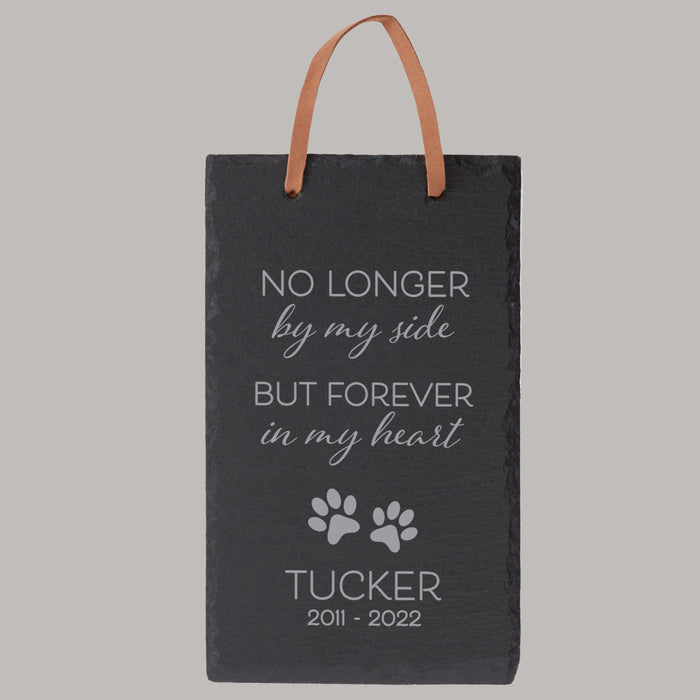 Personalized Pet Memorial Slate Garden Sign