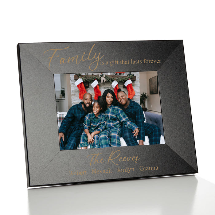 Personalized Family Lasts Forever Picture Frame