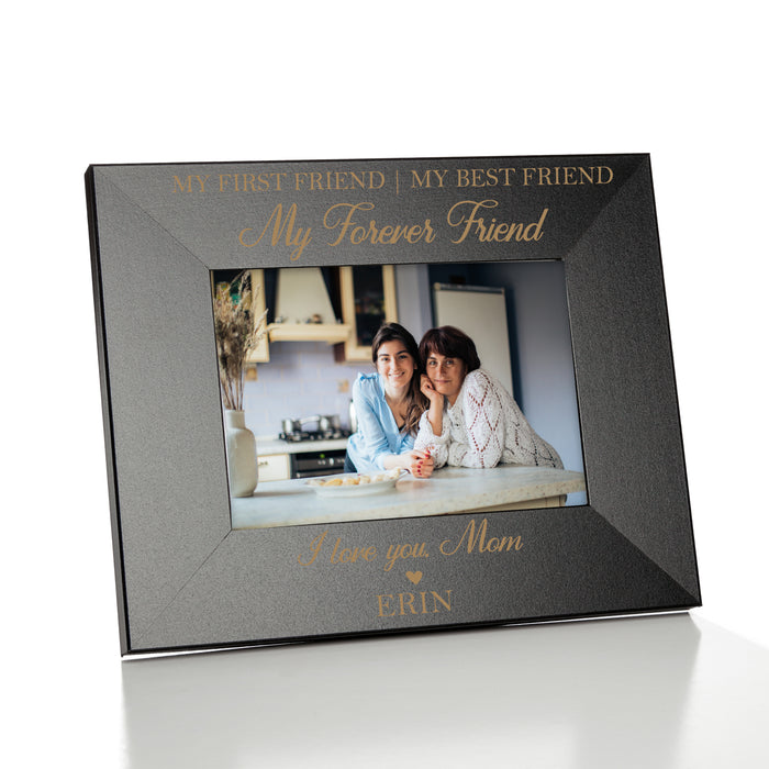 Personalized Mom Forever Friend Picture Frame