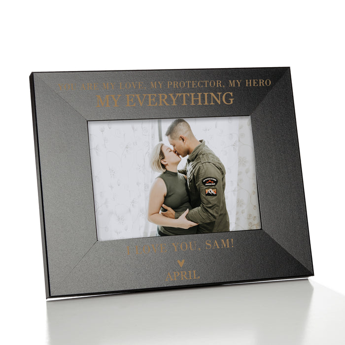 Personalized Military Wife Picture Frame