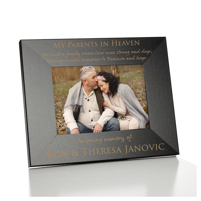 Personalized "Parents in Heaven" Memorial Picture Frame