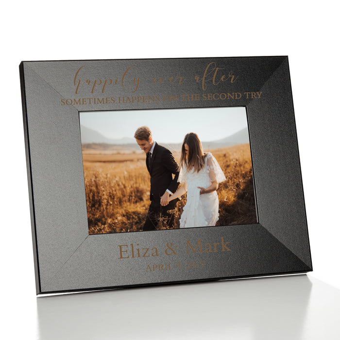 Personalized Second Wedding Picture Frame