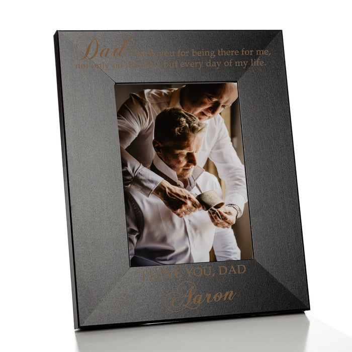 Personalized Father of the Groom Picture Frame