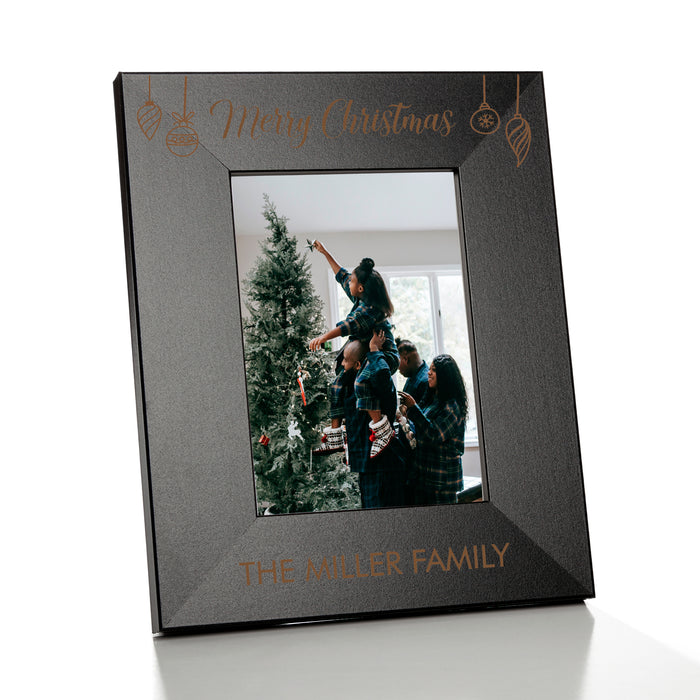 Personalized Merry Christmas Picture Frame