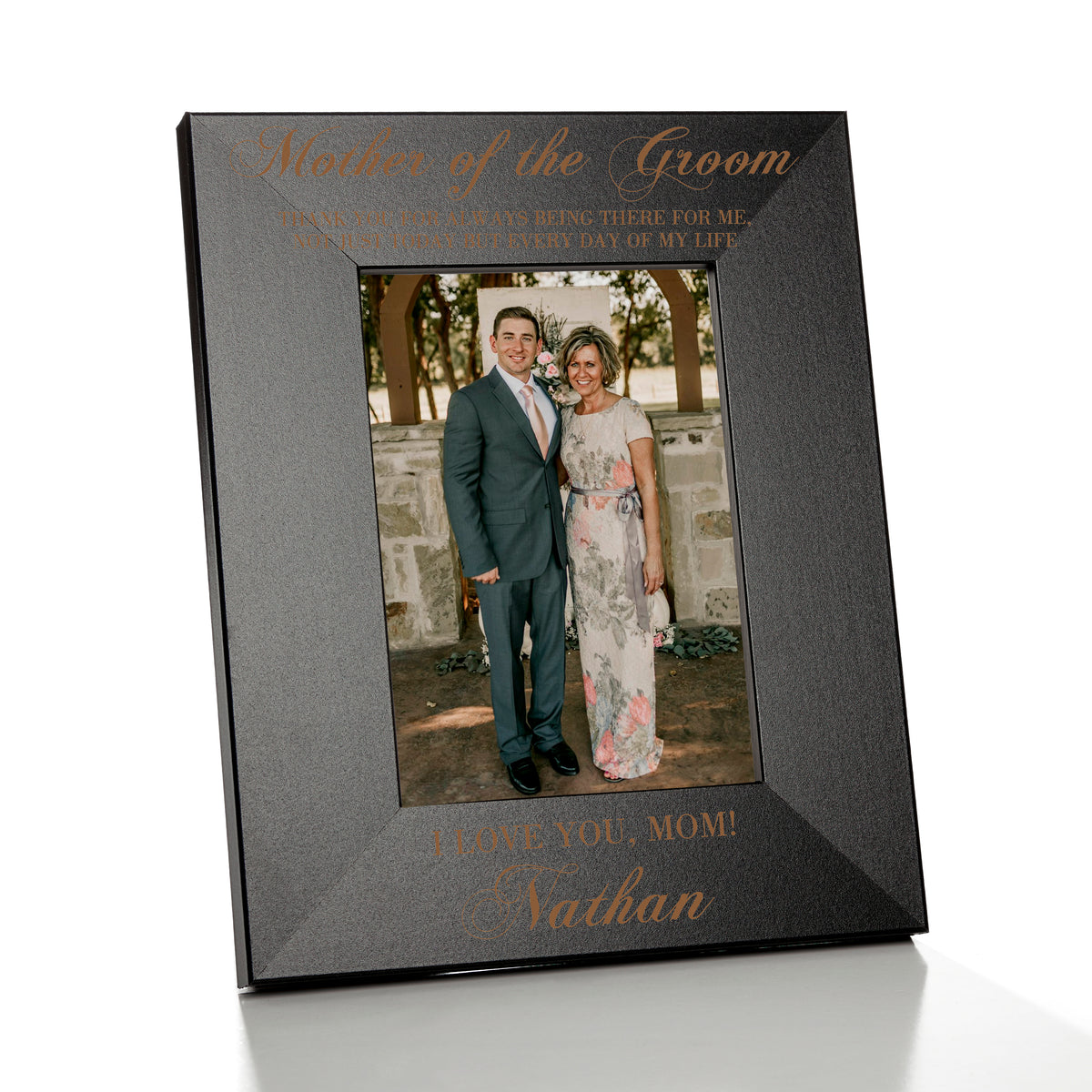 Mother of store groom picture frame