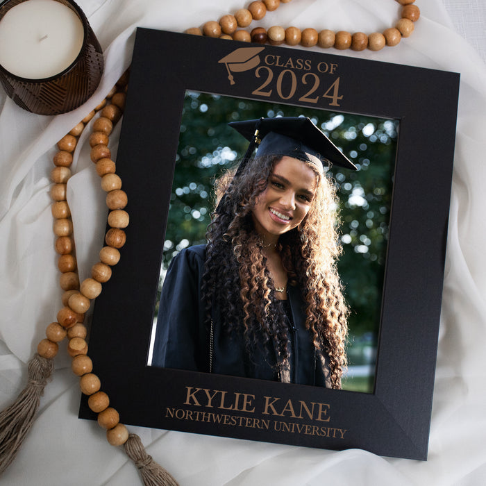 Personalized Graduation Glass Picture Frame