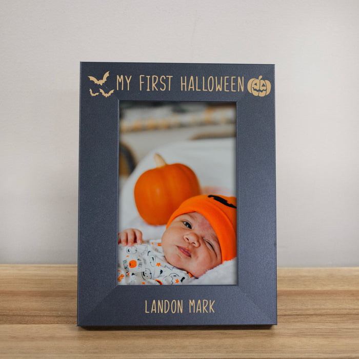 Personalized "My First Halloween" Picture Frame