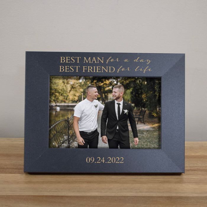 Personalized Best Man Picture Frame