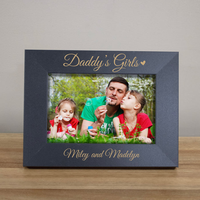 Personalized "Daddy's Girls" Picture Frame