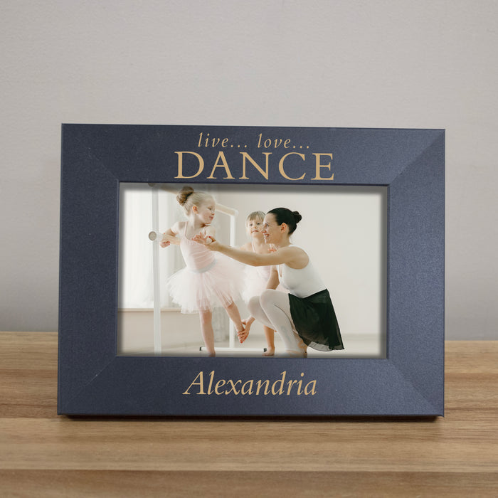 Personalized "Live Love Dance" Picture Frame