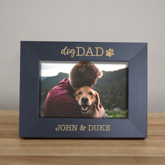 Personalized Dog Dad Picture Frame