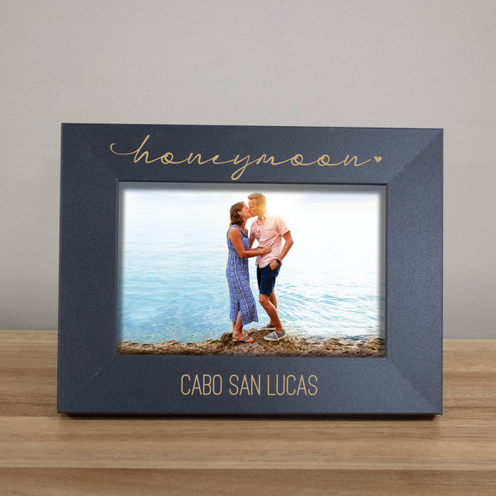 Personalized Honeymoon Picture Frame