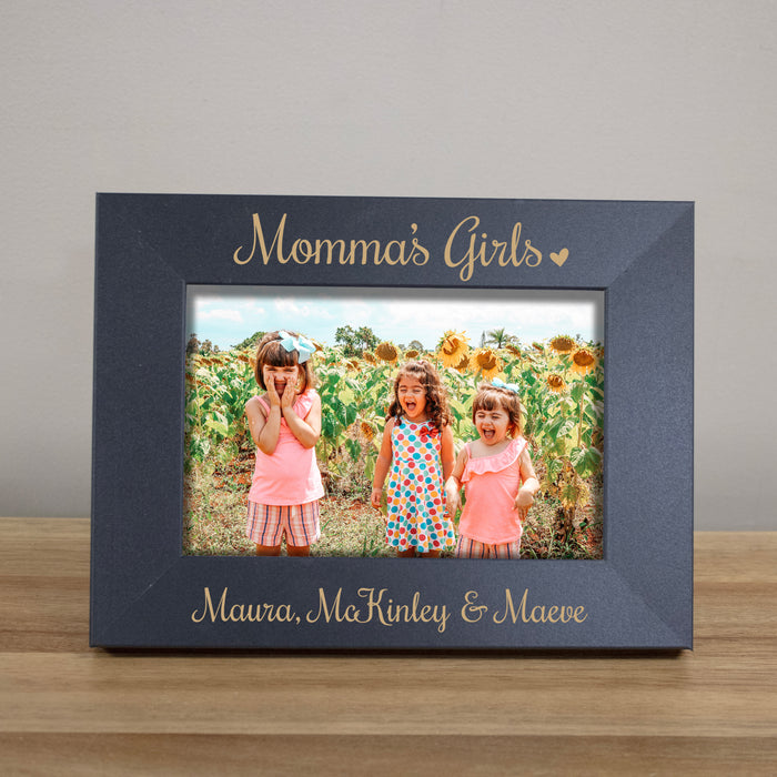 Personalized Momma's Girls Picture Frame