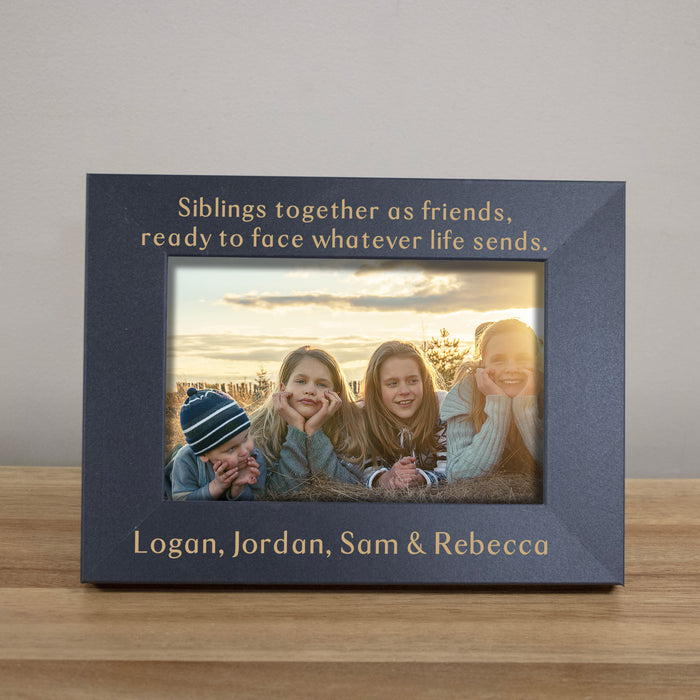 Personalized Siblings Picture Frame