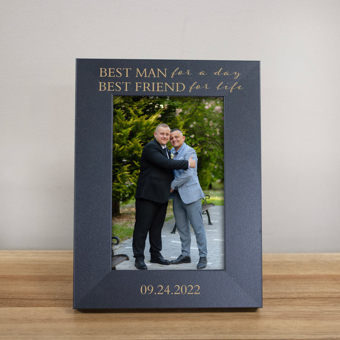 Personalized Best Man Picture Frame