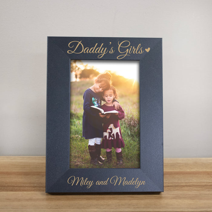 Personalized "Daddy's Girls" Picture Frame