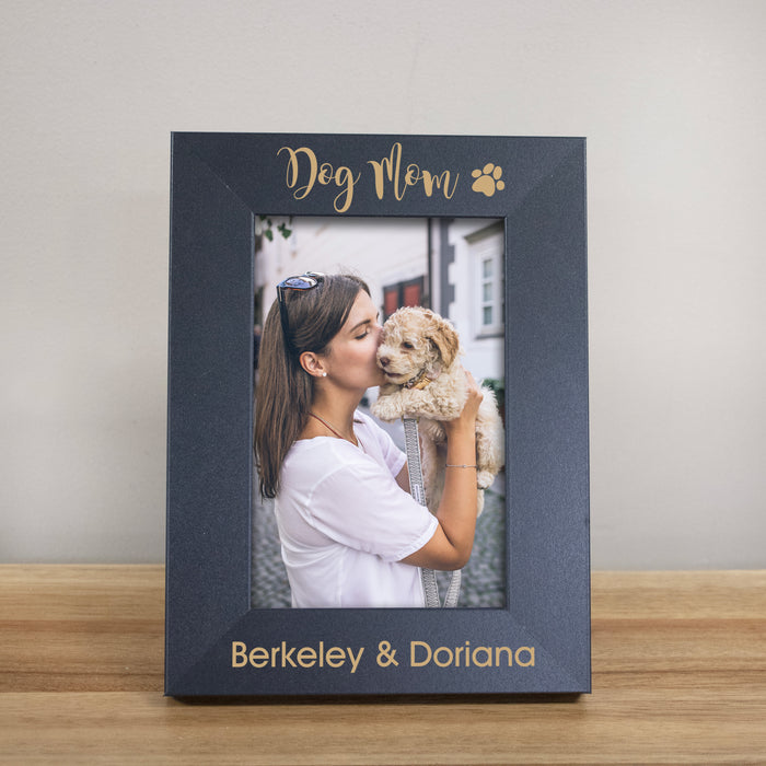 Personalized Dog Mom Picture Frame