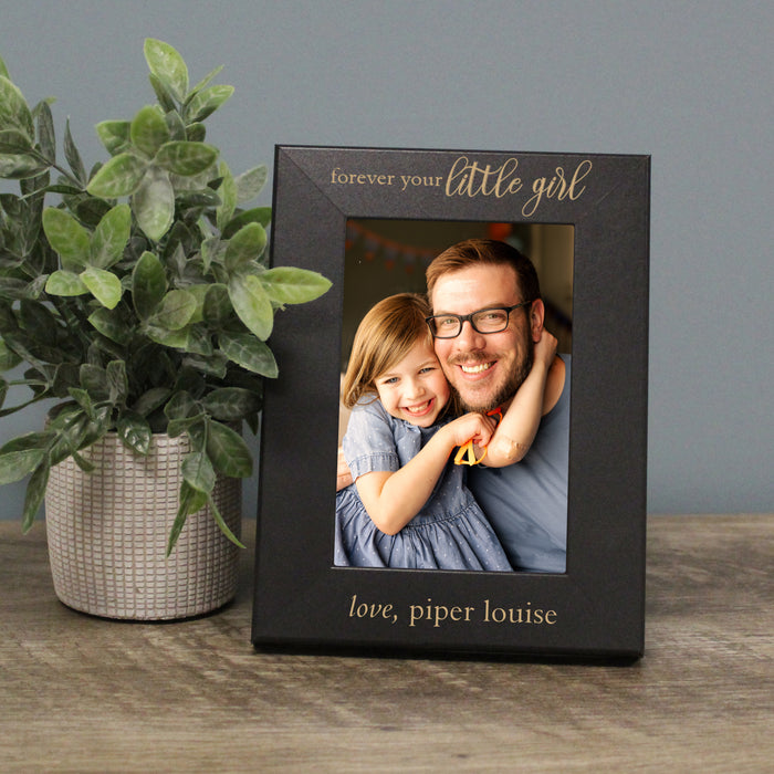 Personalized "Forever Your Little Girl" Picture Frame