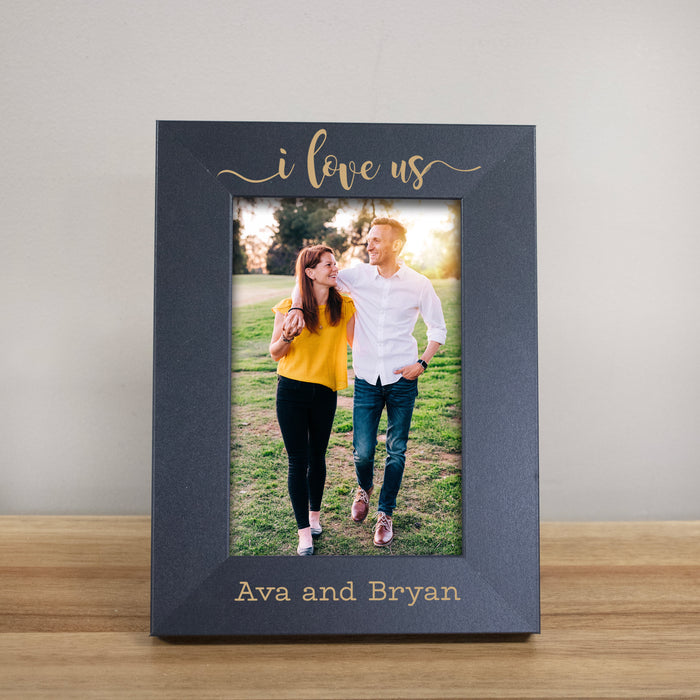 Personalized "I Love Us" Picture Frame