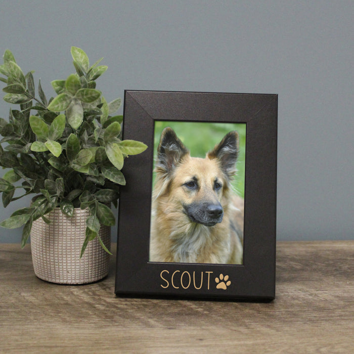 Personalized Dog Name Picture Frame