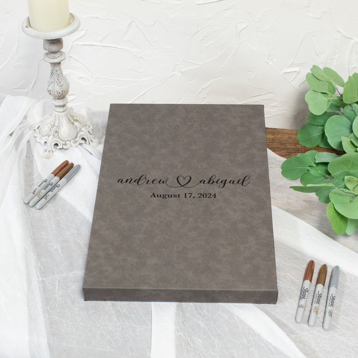 Personalized Wedding Signature Guest Book Sign