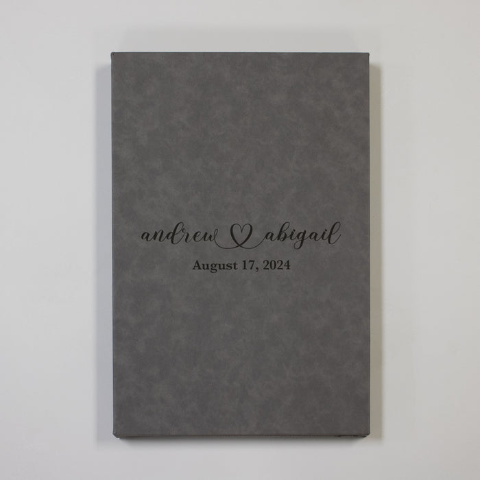 Personalized Wedding Signature Guest Book Sign